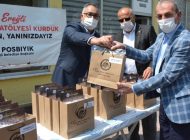 KDZ. EREĞLİ BELEDİYESİ’NDEN BELDELERE MASKE DESTEĞİ