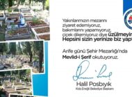 ŞEHİR MEZARLIĞINDA MEVLİD-İ ŞERİF OKUTULACAK