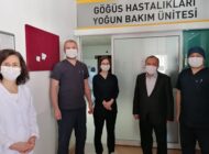 REKTÖR ÇUFALI’DAN HASTANEYE BAYRAM ZİYARETİ