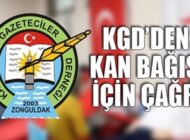 KGD, KAN BAĞIŞI KAMPANYASI DÜZENLİYOR