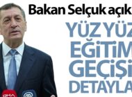 YÜZ YÜZE EĞİTİM KADEMELİ OLARAK BAŞLIYOR