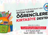 İHTİYAÇ SAHİBİ ÖĞRENCİLERE KIRTASİYE DESTEĞİ…