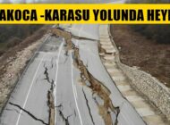 KARADENİZ’İ İSTANBUL’A BAĞLAYAN YOL ÇÖKTÜ!