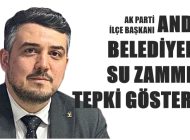 “MEĞER SUYA ZAMMIN EN BÜYÜĞÜ MESKENLER İÇİN YAPILMIŞ!”