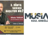 METE YARAR EREĞLİ’DE KONUŞACAK