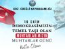 ‘MUHTARLAR GÜNÜ’ RESMİ TÖRENLE KUTLANACAK