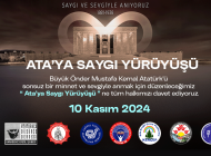 ATA’YA SAYGI YÜRÜYÜŞÜNE DAVET