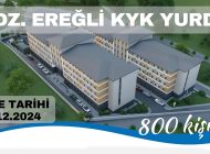 800 KİŞİLİK KYK YURDU KESTANECİ MAHALLESİNE YAPILACAK