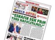 EKONOMİ GAZETENİZ İŞ’TE HABER HAYAT ABONELERİNDE…