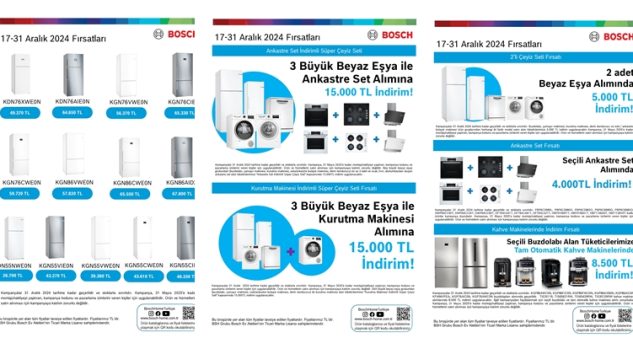 BOSCH 17-31 ARALIK FIRSATLARI GÜLBAY’DA…