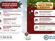 OYUNCAK MÜZESİ ARALIK AYI ATÖLYE PROGRAMI