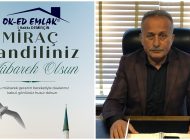 İ. HAKKI DEMİRÇİN MİRAÇ KANDİLİNİ KUTLADI