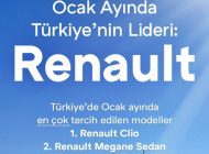 OCAK AYINDA TÜRKİYE’NİN LİDERİ: RENAULT