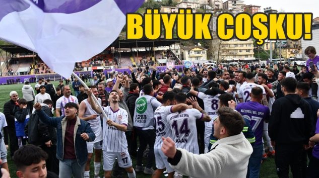 KDZ.EREĞLİ BELEDİYESPOR ŞAMPİYONLUĞUNU İLAN ETTİ