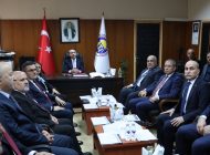 BAKAN BAYRAKTAR, GMİS YÖNETİMİ İLE AMASRA’DA GÖRÜŞTÜ