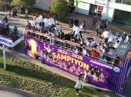 ŞAMPİYONLUK BÖYLE KUTLANDI!