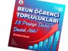 BEUN, ÖĞRENCİLERİNİ HER AÇIDAN DESTEKLİYOR