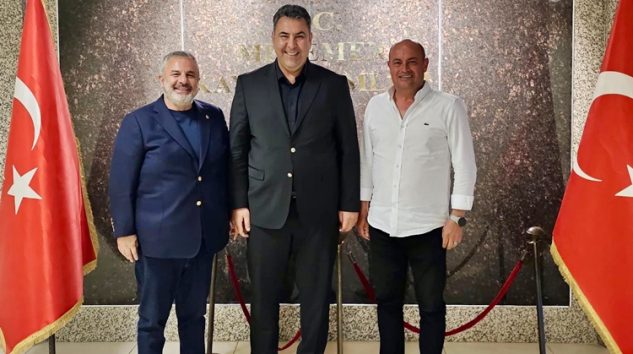 YENİ KAYMAKAMLA İLK TEMAS ÜNLÜER’DEN