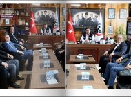 GMİS’E CHP VE MHP’DE AYRI AYRI ZİYARET