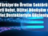 SANAYİDE DİJİTALLEŞME İÇİN AKILLI YATIRIMLAR DESTEKLENİYOR