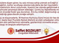 BOZKURT: “EREĞLİ’NİN KURTULUŞU BİR ONUR MÜCADELESİDİR”