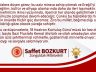 BOZKURT: “EREĞLİ’NİN KURTULUŞU BİR ONUR MÜCADELESİDİR”