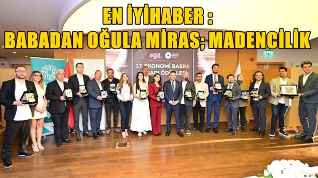 EGD 17. EKONOMİ BASINI BAŞARI ÖDÜLLERİ SAHİPLERİNİ BULDU
