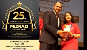 MÜSİAD BAŞARILI ÖĞRENCİLERİ ÖDÜLLENDİRİYOR