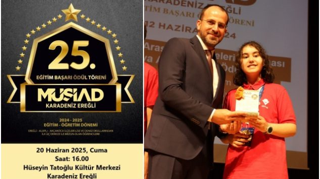 MÜSİAD BAŞARILI ÖĞRENCİLERİ ÖDÜLLENDİRİYOR