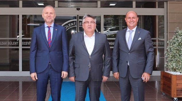 EREĞLİ EKONOMİ DİNAMİKLERİ, REKTÖR İLE  GÖRÜŞTÜ