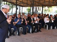 ŞEHİTLİK ZİYARET EDİLDİ, DUALAR OKUNDU