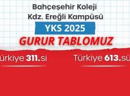 2025 YKS’DE DE REKOR DOLU YOLCULUK BAHÇEŞEHİR KOLEJİNDE!