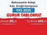 2025 YKS’DE DE REKOR DOLU YOLCULUK BAHÇEŞEHİR KOLEJİNDE!