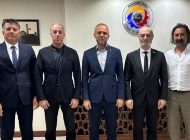 LOJİDER HEYETİ TSO BAŞKANI KELEŞ’İ ZİYARET ETTİ