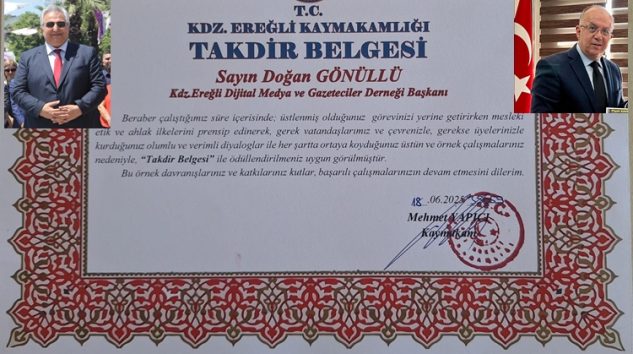KAYMAKAM YAPICI’DAN ERMED’E ANLAMLI TAKDİR
