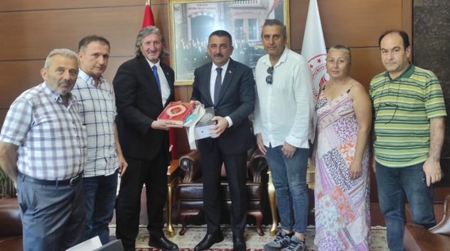 ZGC HEYETİ, VALİ HACIBEKTAŞOĞLU’NU ZİYARET ETTİ