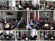 KAYMAKAM FATİH YILMAZ ZİYARETÇİLERİNİ AĞIRLIYOR