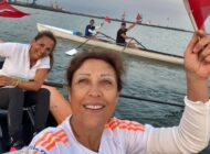 ZAFER BAYRAMI COŞKUSUYLA KÜREK ÇEKTİLER!