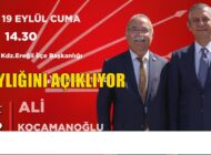 İLÇE BAŞKANI KOCAMANOĞLU YENİDEN ADAY