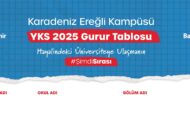 BAHÇEŞEHİR KDZ. EREĞLİ KAMPÜSÜ YKS 2025 GURUR TABLOSU
