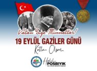 BAŞKAN POSBIYIK, GAZİLER GÜNÜ’NÜ KUTLADI