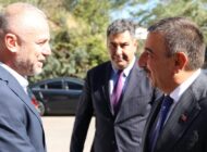 VALİ HACIBEKTAŞOĞLU’NDAN TSO BAŞKANI KELEŞ’E ZİYARET