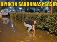 BELEDİYE: “TAŞKINLAR KOT FARKI NEDENİ İLE OLUŞUYOR!”