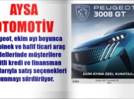 PEUGEOT MODELLERİNDE EKİM AYINA ÖZEL KREDİ FIRSATLARI