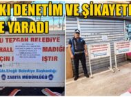 MÜŞTERİYE KABA DAVRANAN PAZARCI TEZGAHLARI KAPATILDI