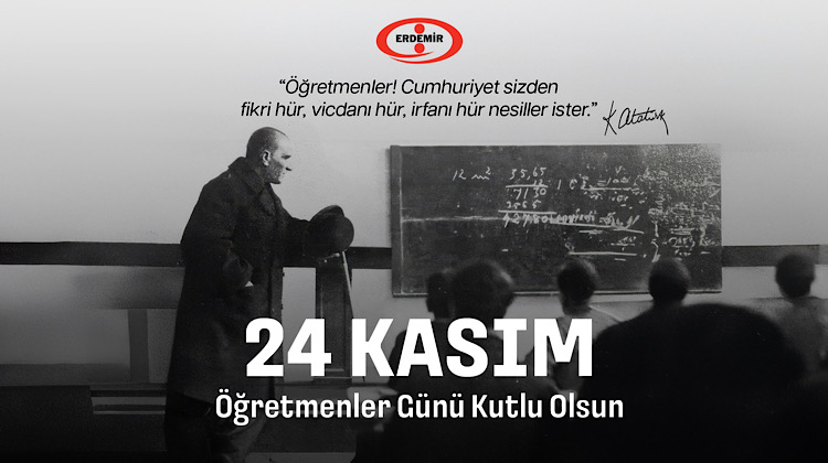 ERDEMİR, ÖĞRETMENLER  GÜNÜNÜ KUTLADI