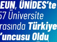 BEUN, ÜNİDES’TE TÜRKİYE 9’UNCUSU OLDU