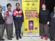 JANDARMA’DAN, KADINA YÖNELİK ŞİDDETLE MÜCADELEYE DESTEK