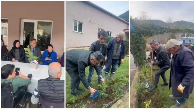 FİZİKSEL ENGELLİLERE ‘HALK EĞİTİM SEVGİ AĞACI’ HEDİYESİ