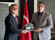 MUTLU VE HEYETİNDEN KAYMAKAM YILMAZ’A ZİYARET